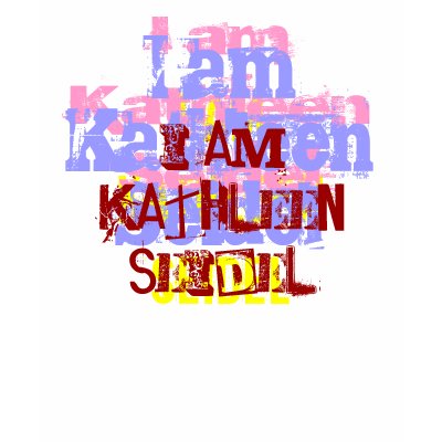 I am Kathleen Seidel - 3 Tshirts by webcarve