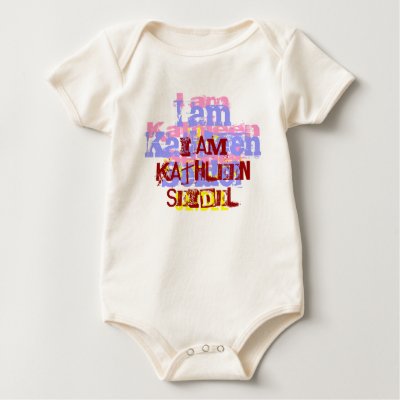 I am Kathleen Seidel - Onsie Tshirt by webcarve