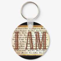 I AM keychain