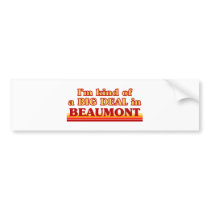 I am kind of a BIG DEAL in Beaumont Bumper Stickers