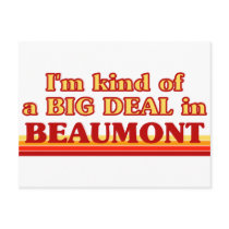 I am kind of a BIG DEAL in Beaumont Post Card
