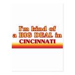 I am kind of a BIG DEAL in Cincinnati Postcard
