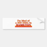 I am kind of a BIG DEAL in Hamilton Bumper Stickers