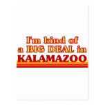 I am kind of a BIG DEAL in Kalamazoo Post Cards