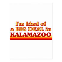 I am kind of a BIG DEAL in Kalamazoo postcards