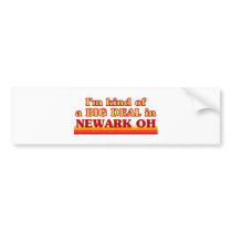 I am kind of a BIG DEAL in Newark Bumper Sticker