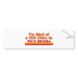 I am kind of a BIG DEAL in Pico Rivera Bumper Stickers