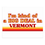 I am kind of a BIG DEAL on Vermont Postcard