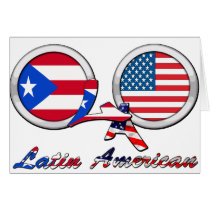 I Am Latin American Boricua Card