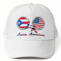 I Am Latin American Boricua Mesh Hat