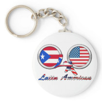 I Am Latin American Boricua Key Chains