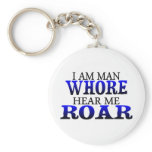 I Am Man Whore keychains