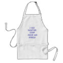 I AM MASTER CHEF HEAR ME SIZZLE aprons by Creationsbykc I AM MASTER CHEF HEAR ME SIZZLE aprons