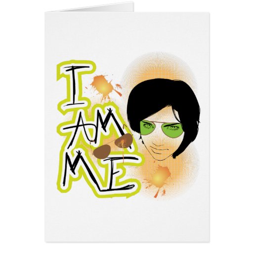 I am Me Cards