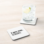 I AM ME cork coasters