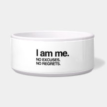 I AM ME DOG FOOD BOWLS