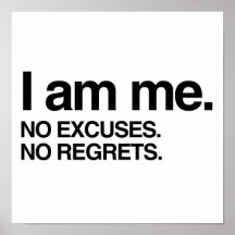 I AM ME PRINT