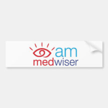 I am Medwiser Bumper Stickers