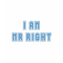 I am Mr Right t-shirts
