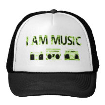 I AM MUSIC Trucker hat