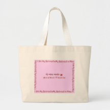 I Am My Beloved's: My Beloved is Mine Canvas Bag
