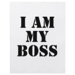 I am My Boss. Slogan. flyers