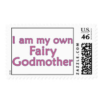 I Am My Own Fairy Godmother Stamp