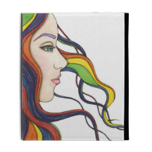 I Am My Own Rainbow iPad Folio Caseable Case