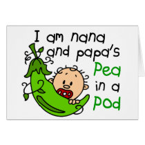 I Am Nana And Papa's Pea In A Pod cards by LifesInk I Am Nana And Papa's Pea In A Pod cards