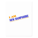 I am New Hampshire shirts Postcard