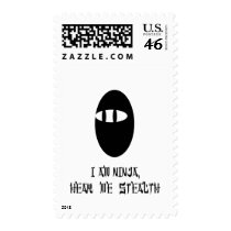 I am ninja postage by Sleepless_Shadowman I am ninja postage
