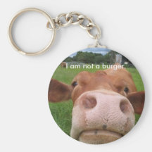 I am not a burger. keychains