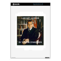 i am not a crook decal for iPad 2