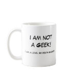 I am not a geek!