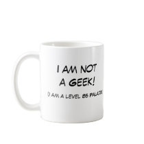 I am not a geek! mugs
