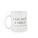 I am not a nerd, I'm a level 85 Warrior Coffee Mugs