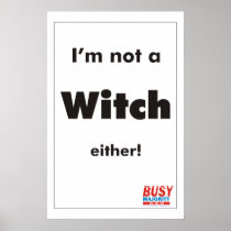 I am not a Witch Poster