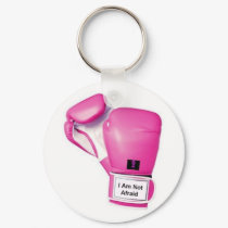 I Am Not Afraid Gloves Keychain by tomkatx2 I Am Not Afraid Gloves Keychain