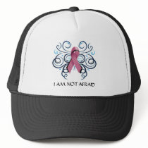 I Am Not Afraid Hat Blk by tomkatx2 I Am Not Afraid Hat Blk