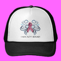 I Am Not Afraid Hat Blk hats