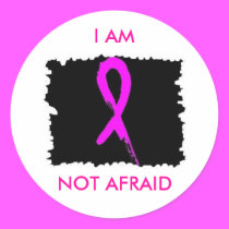 I AM NOT AFRAID-Sticker stickers
