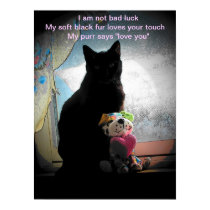 I am not bad luck- haiku posters