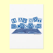 I am not blocked postcards