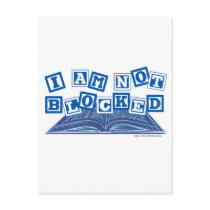 I am not blocked postcards