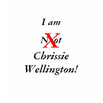 I am not Chrissie Wellington! t-shirts