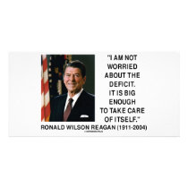 I Am Not Worried About The Deficit (Reagan) Quote photo cards by unfinishedpolis I Am Not Worried About The Deficit (Reagan) Quote photo cards