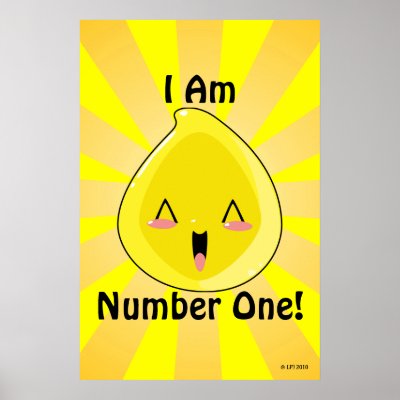 I am Numer one - Chibi Potty Poster