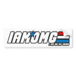 I Am OMG Bumper Sticker bumper stickers