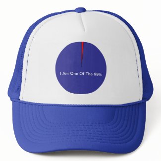 I Am One of the 99% Pie Chart Hat hat