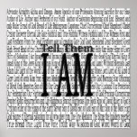 I AM POSTER